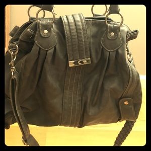 Grey purse